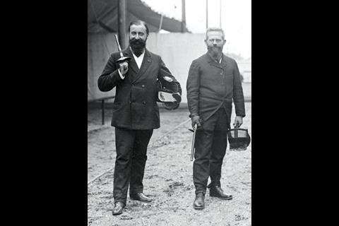 The two surviving members of the French duelling team
